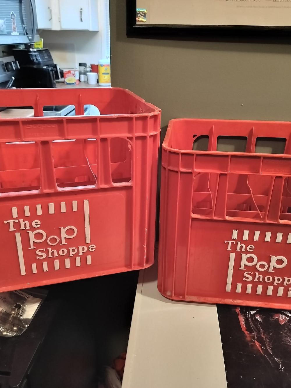 Retro Pop Shop Storage Crate - Set of 2